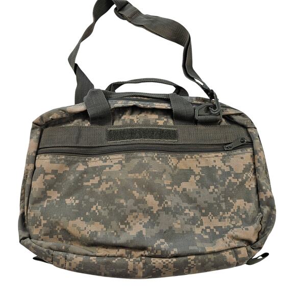 Combat medical bag army green digital camo multi pockets EUC unbranded - Picture 1 of 6